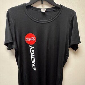 Dri-fit black Coca-Cola Energy ladies shirt